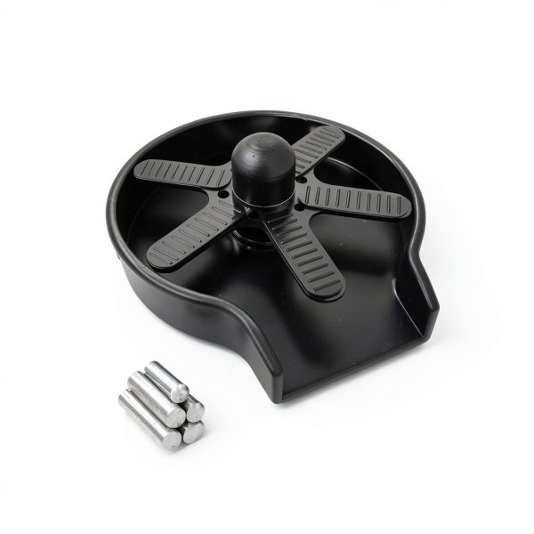 Glass Rinser Cup Cleaner fits kitchen sinks - Black-4