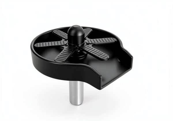 Glass Rinser Cup Cleaner fits kitchen sinks - Black-2