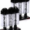 Water Bottle Cleaning Brush IANFAN 2 Pack Suction Base 3‑Head Bristles-0