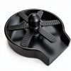 Glass Rinser Cup Cleaner fits kitchen sinks - Black-0