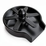 Glass Rinser Cup Cleaner fits kitchen sinks - Black-0