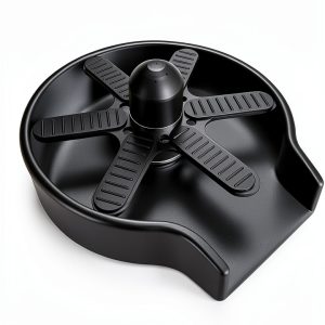 Glass Rinser Cup Cleaner fits kitchen sinks - Black-0